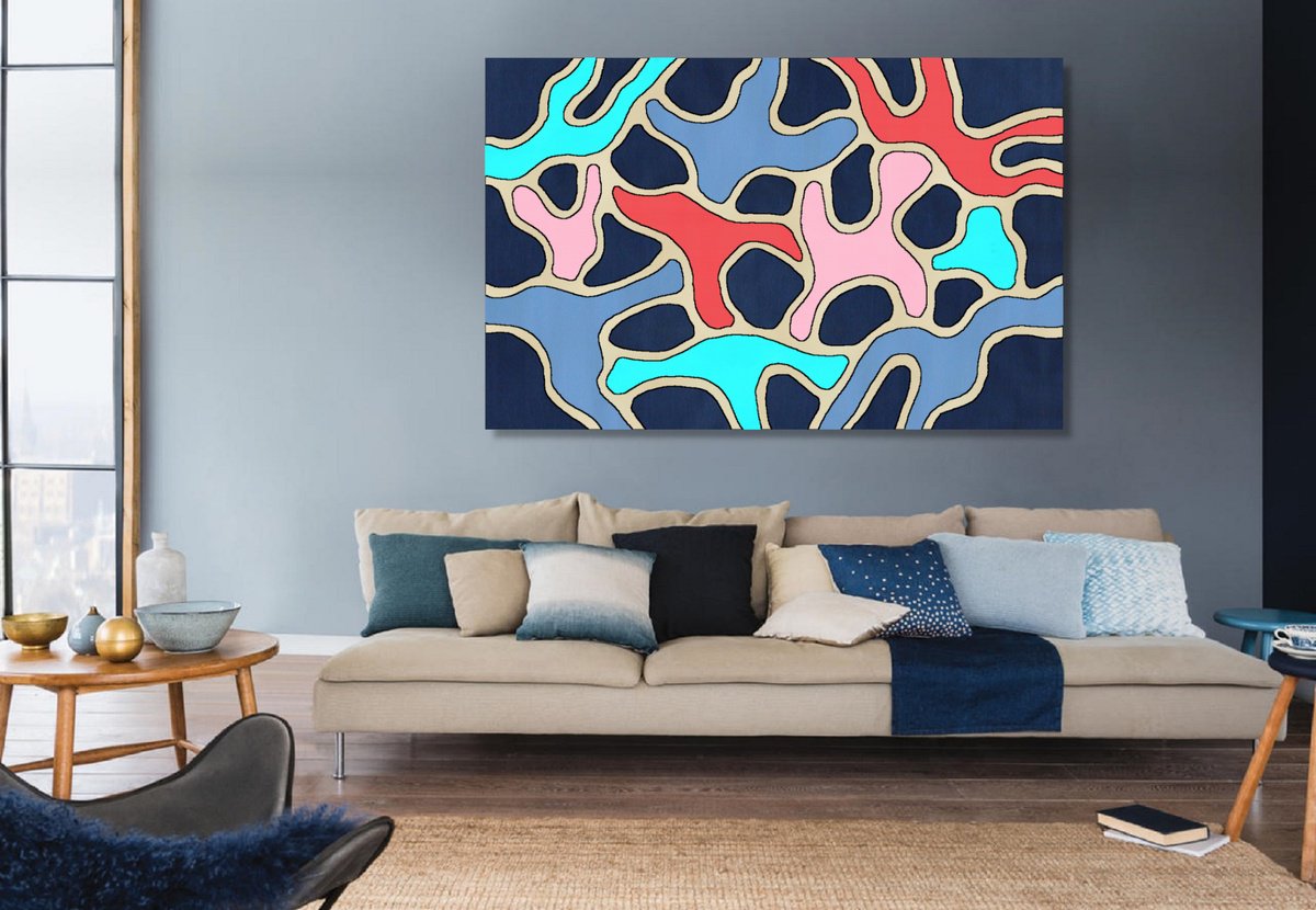 Abstract Colors Of Nature #06 By Marina Krylova, 55 X 35, Artwork For Sale On Artfinder
