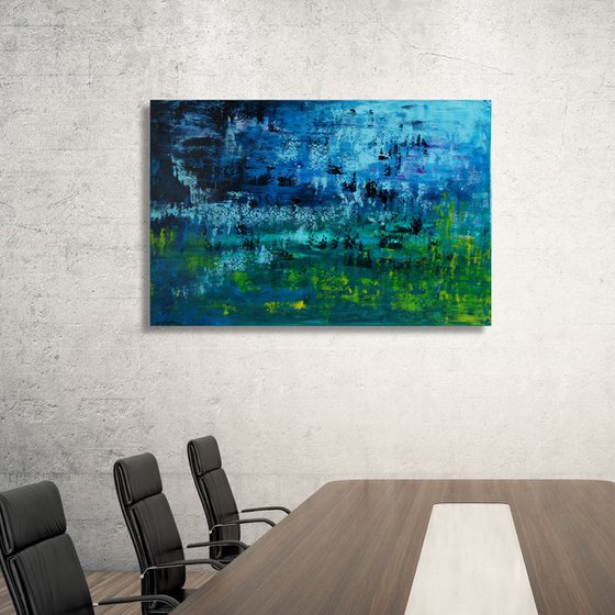 Floating IX (120 x 80cm) XXL (48 x 32 inches)