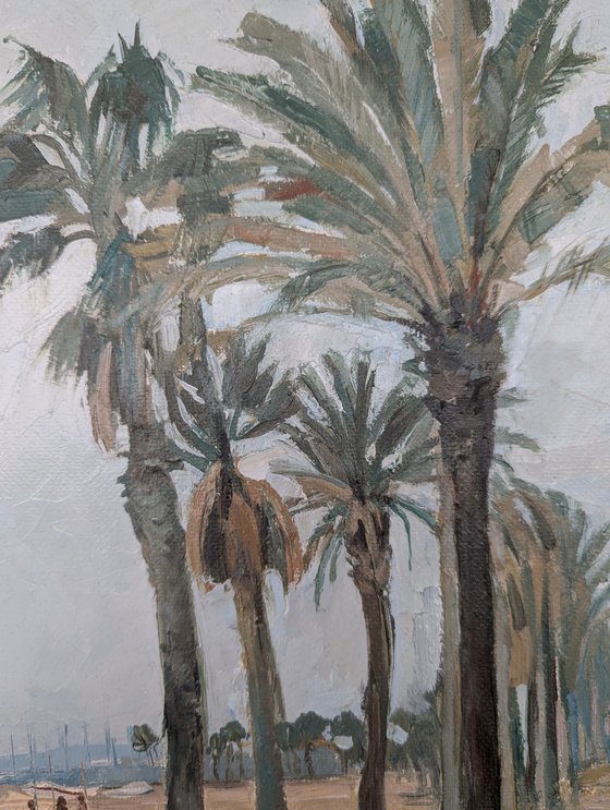 Winter Sun at Salou Beach