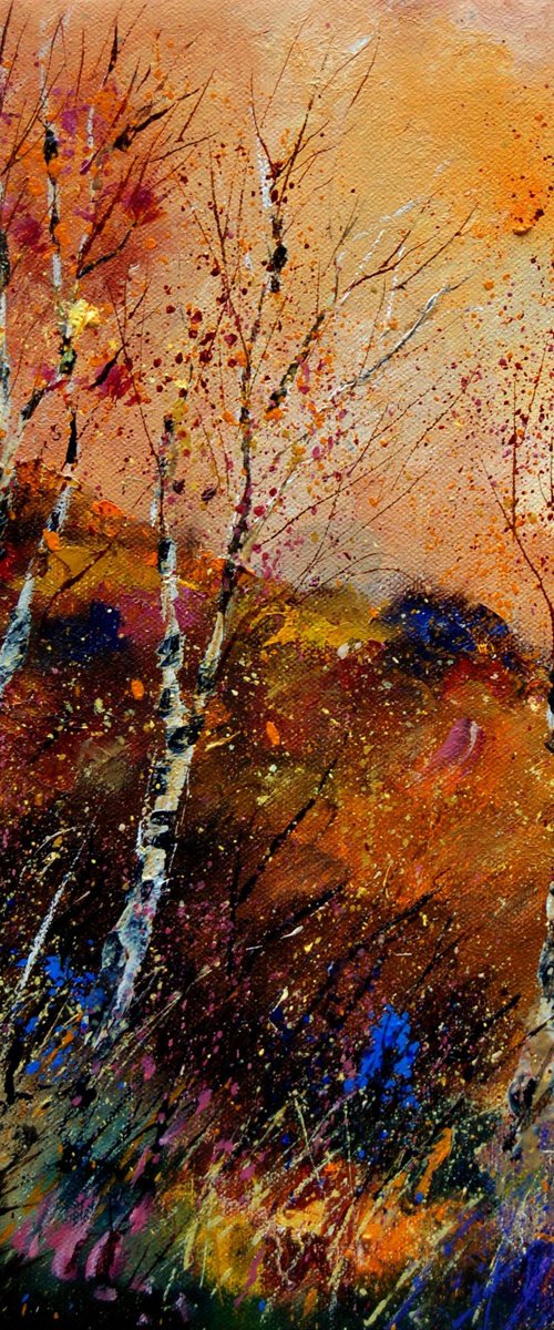 Threes aspen trees by Pol Henry Ledent