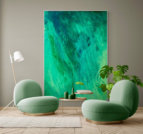 Green abstract no. 1025