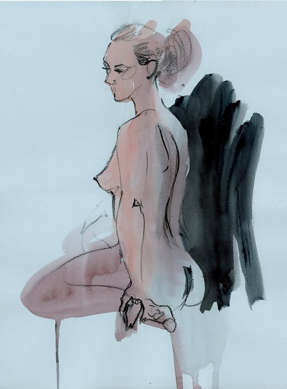 Nude life drawing 030