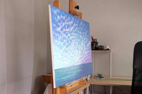 Sea Under A Mackerel Sky