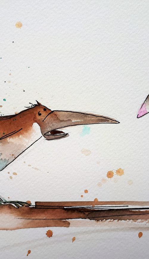 Crow and Rat by Simon Tünde