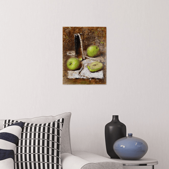 Retro Apple Still Life