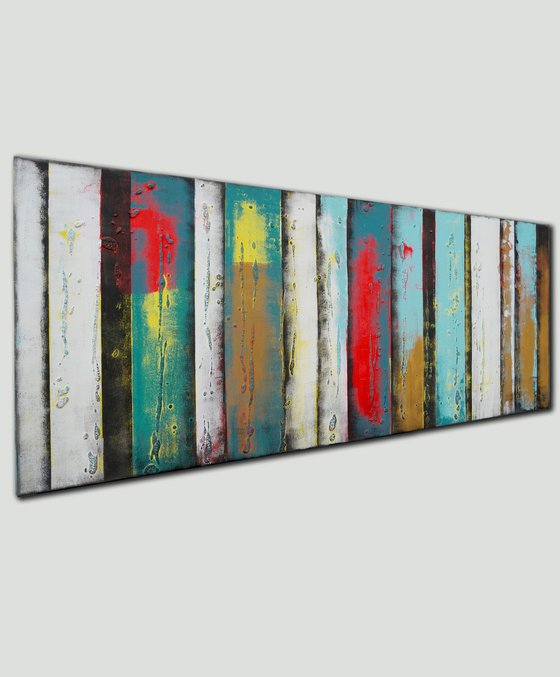 Turquoise panels light