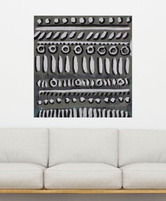 TRIBAL 105x105cm