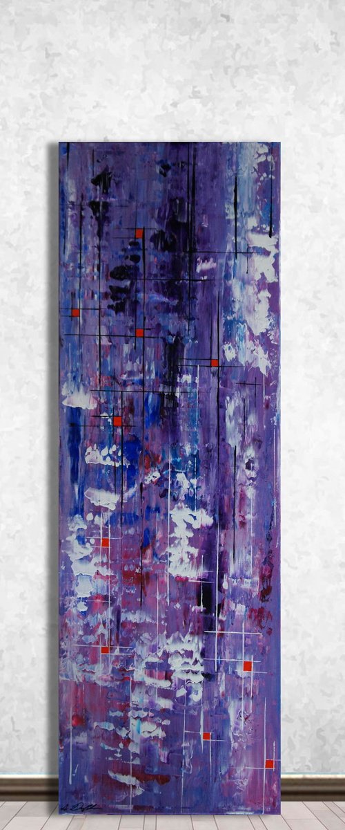Day 'n' Dawn (40 x 120 cm) (16 x 48 inches) XL vertical by Ansgar Dressler