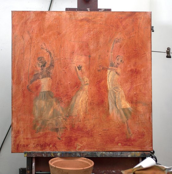 Three Dancers