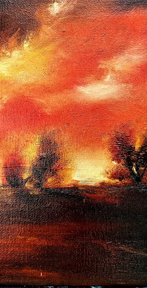 The Glow of a Succumbing Sun by Leezee Lee ( Georgiana L. Nicolae)