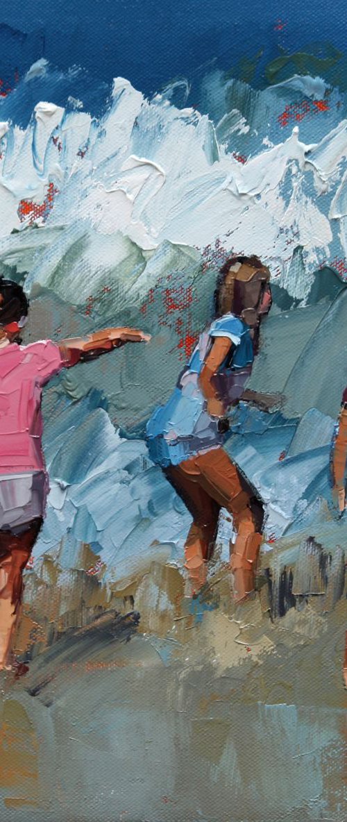 Braving The Waves V by Claire McCall