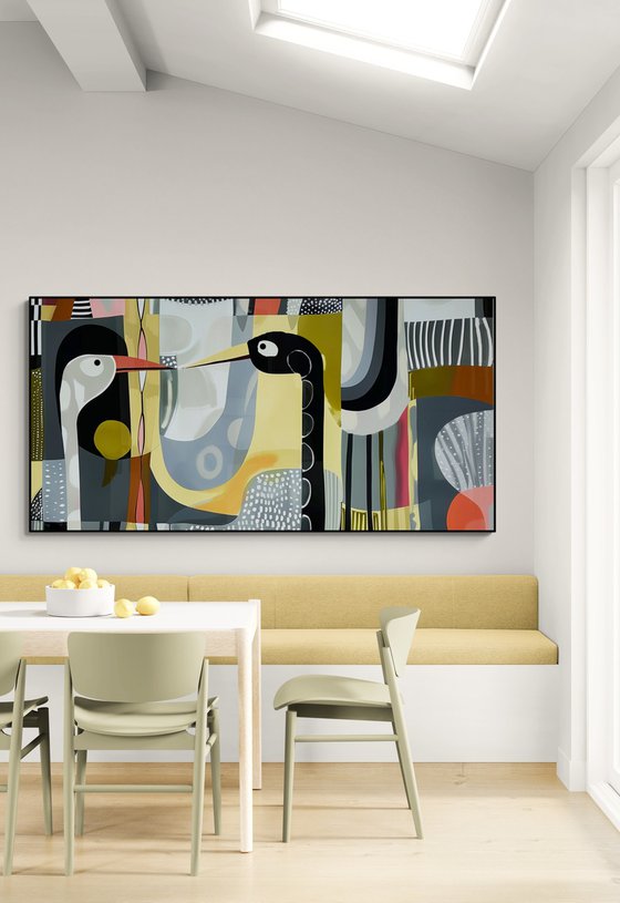 Geometric abstraction #5