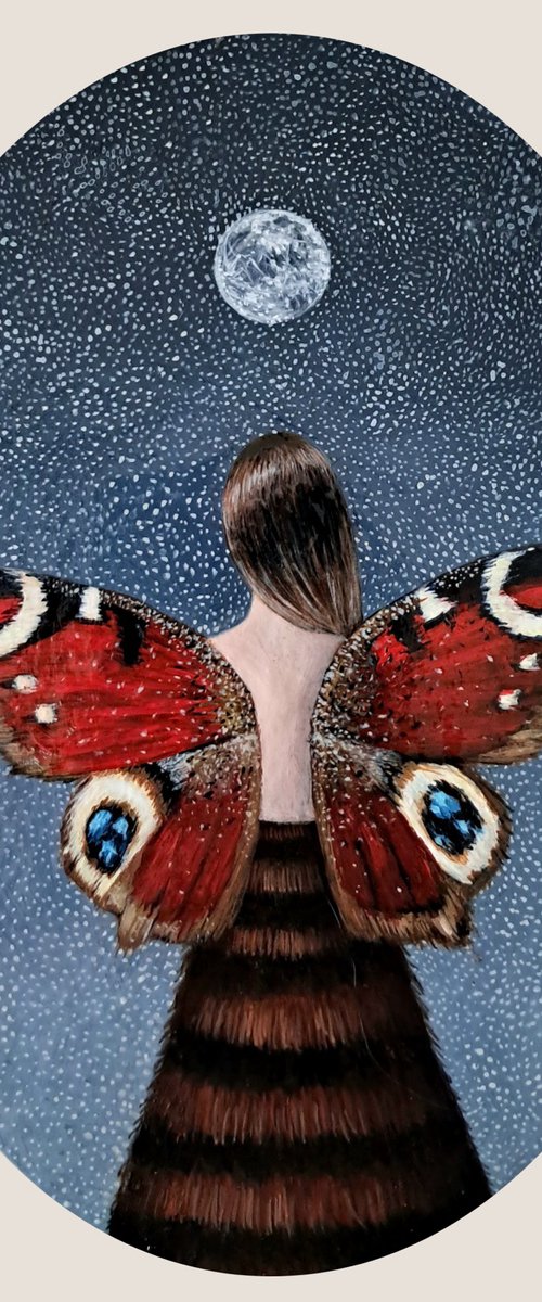 Butterfly lady by Mary Noga