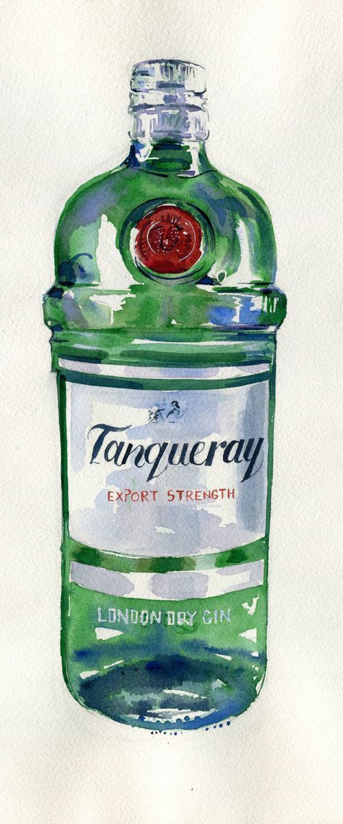 Tanqueray Gin by Hannah Clark