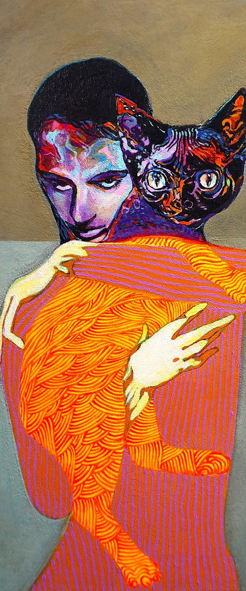 Two Buddies by Victor Tkachenko