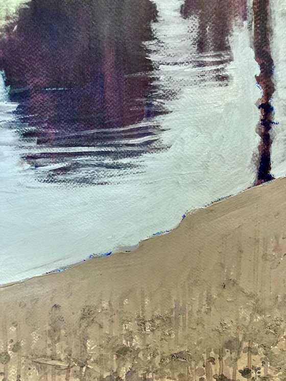 Flooding road