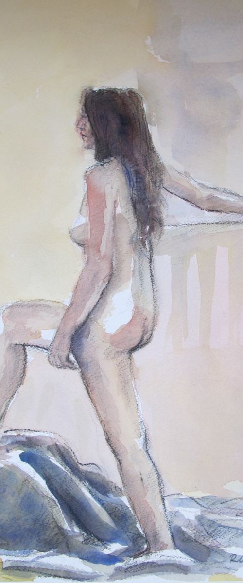 standing female nude by Rory O’Neill