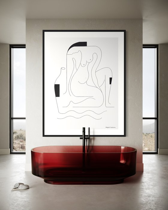 La Baigneuse