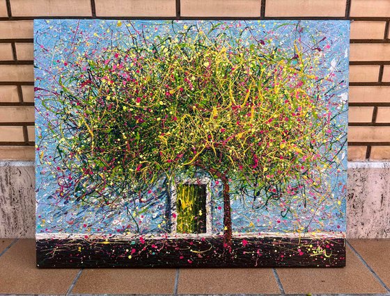 Tree of Spring - framed