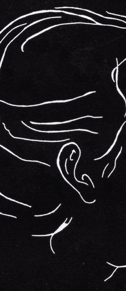 Music of the Lines III – Handprinted by Anastasia Borodina