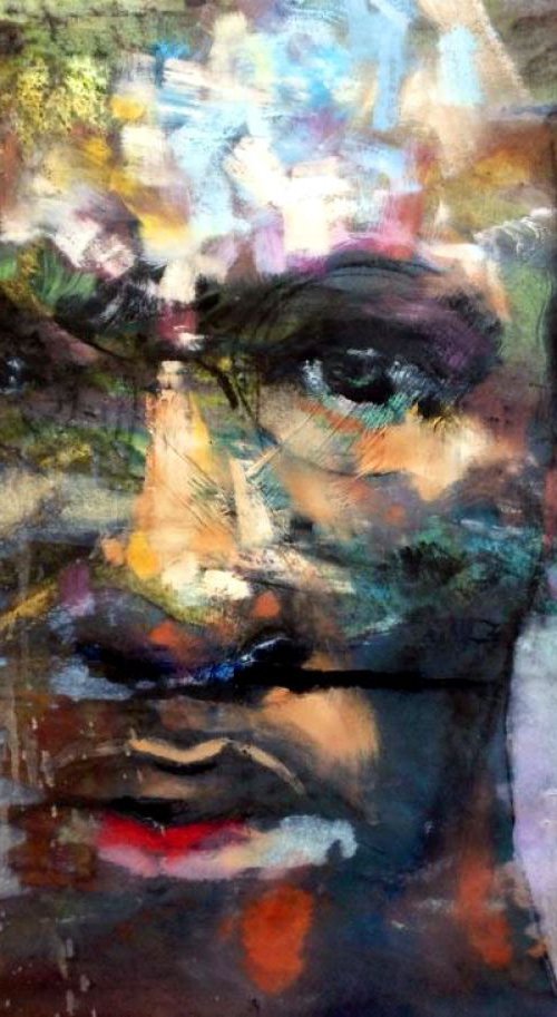Black Man by Anthony Barrow BA(Hons) Fine Art