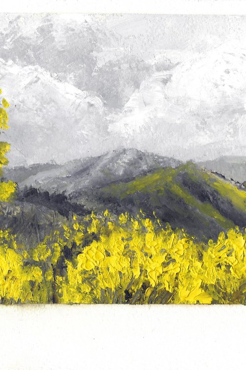 Yellow Valley by Gozde Temiz Istanbul