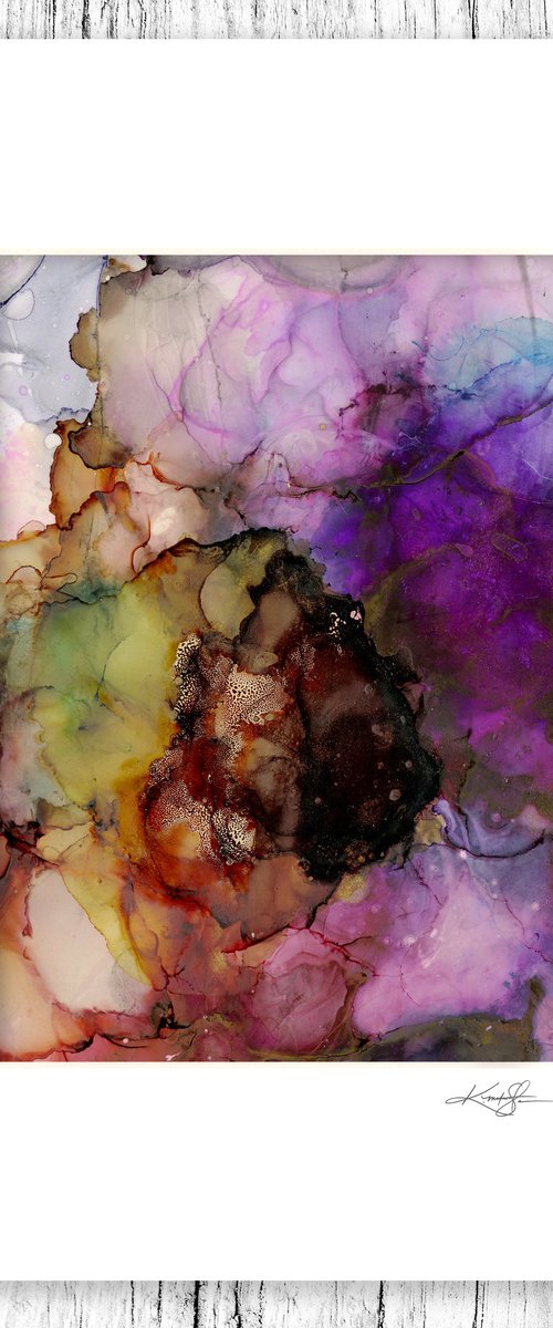 Color Journey 37 - Mixed Media Abstract Painting by Kathy Morton Stanion by Kathy Morton Stanion