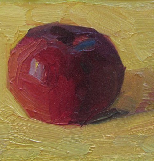 Apple(yellow) by Viktoriia Pidvarchan