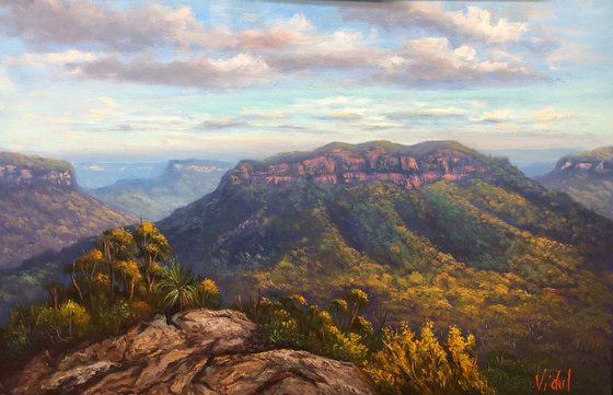 Mount Solitary from Sublime Point