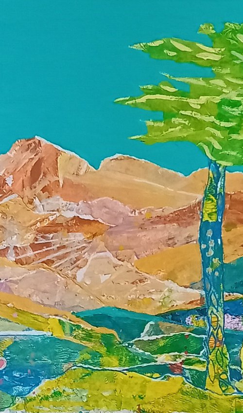 Turquoise Sky by Pamela McMahon