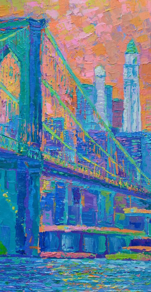 Brooklyn Bridge by Adriana Dziuba