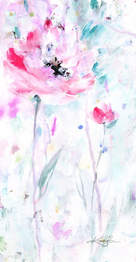 Enchanting Blooms 1  - Floral art  by Kathy Morton Stanion