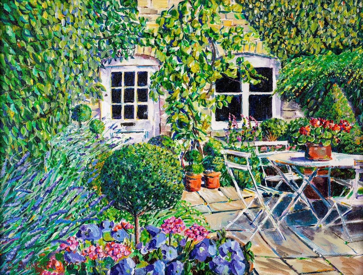 TOPIARY TERRACE by Diana Aungier-Rose