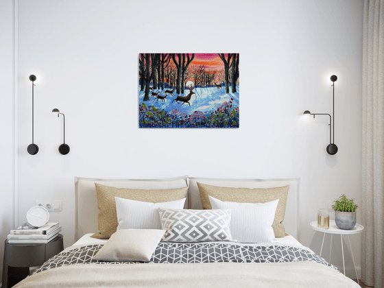 Deer in the Clearing