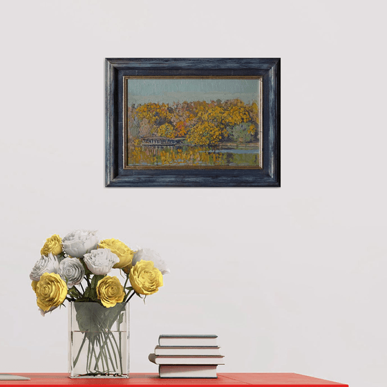 Pond at the Sukhanovo estate