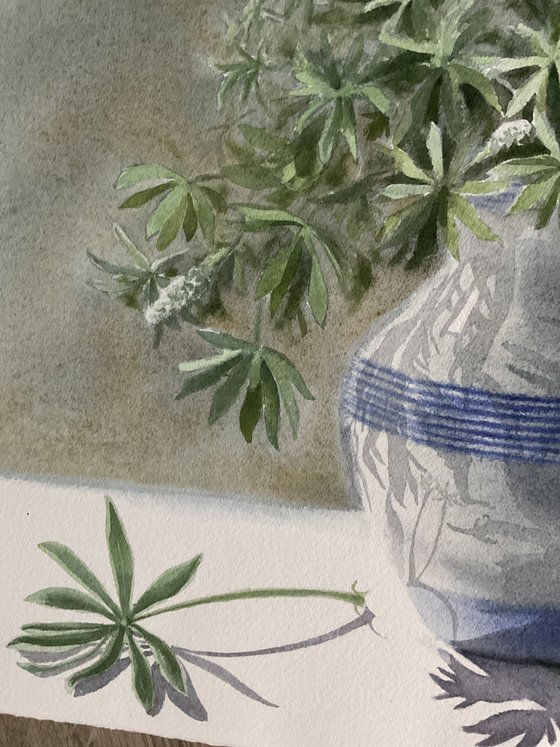 Whispers of wild lupines,