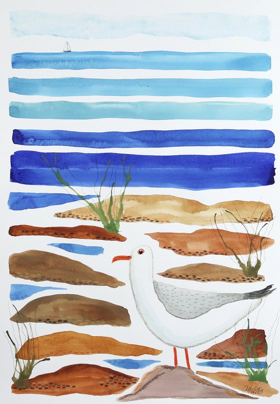 A stroll on the beach