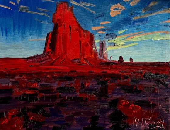 Light on the Red Rocks