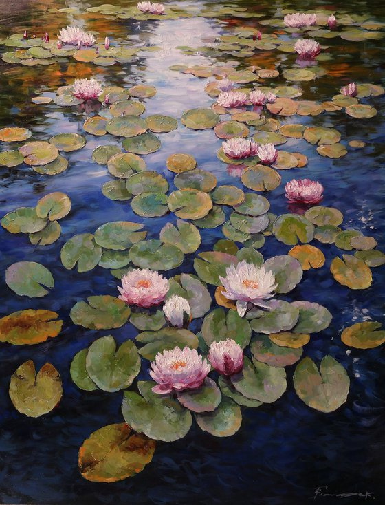 "Pink Lilies"