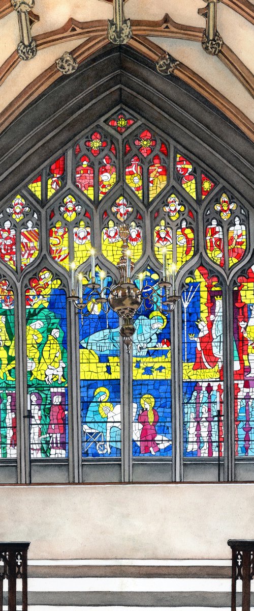 St. Mary Redcliffe Lady Chapel by Shelley Ashkowski