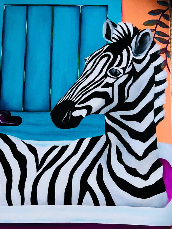 ZeBrA iN tHe BaTh