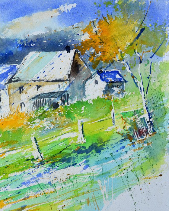 Summer  watercolor