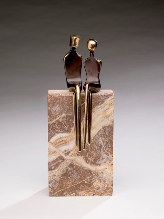 Bronze Elegant Couple
