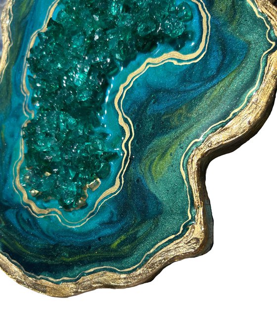 Little gem. Malachite series.