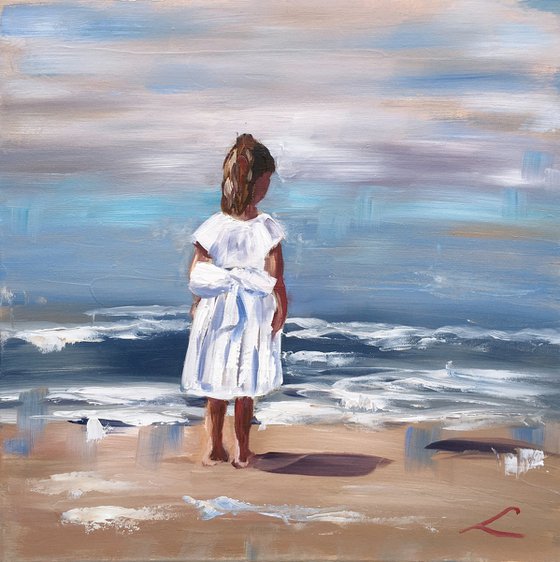 Girl at the sea 3