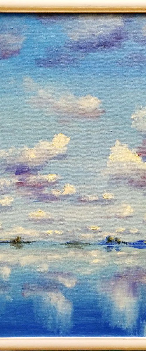 Heavenly landscape 4 (53x63 cm) by Oleh Rak