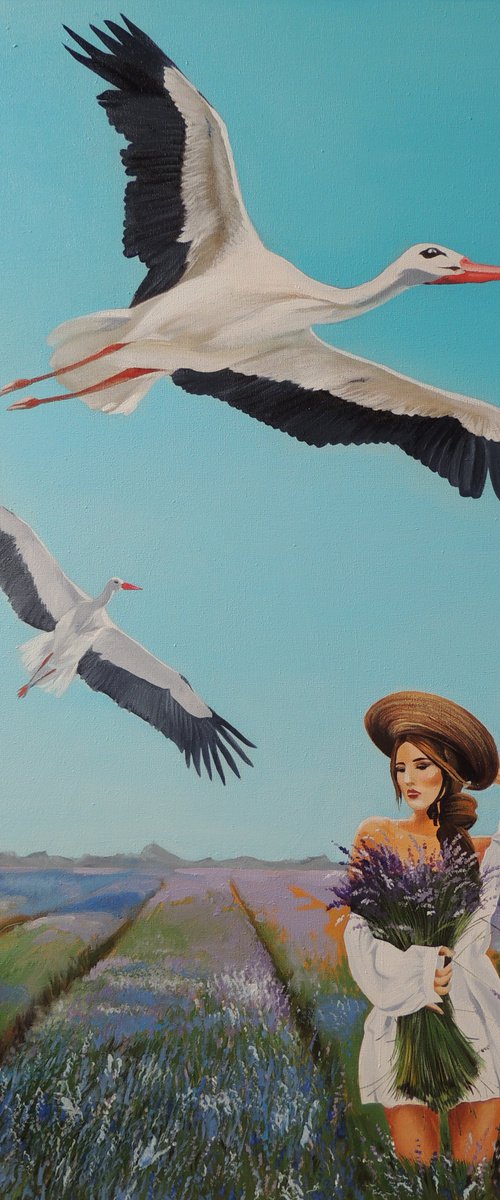 Under a peaceful sky by Kakajan Charyyev
