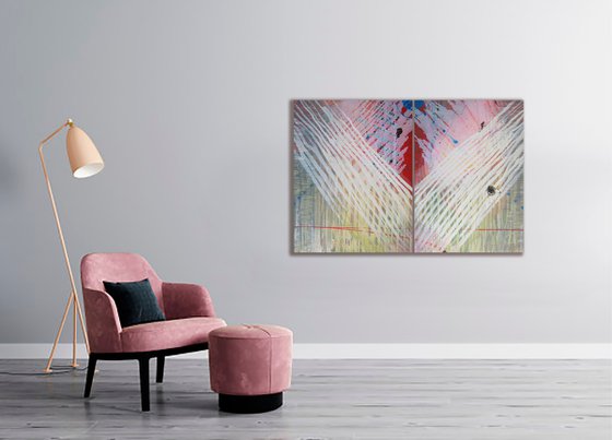 "Hands" diptych