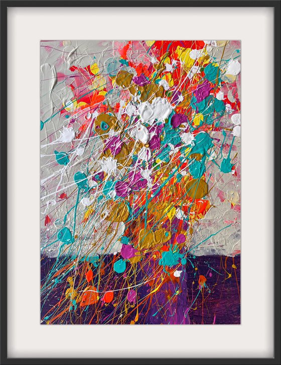 Abstract bouquet Still life