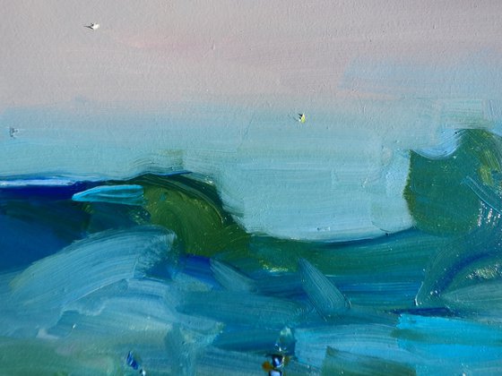 " evening on the lawn "